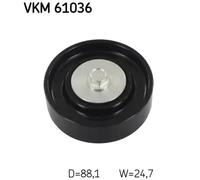V-belt pulley VKM 61036 SKF for TOYOTA YARIS/VITZ