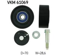 SKF VKM 61069 Deflection / Guide Pulley, v-ribbed belt