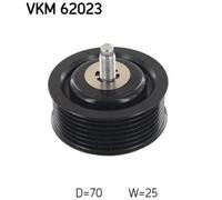 SKF VKM 62023 Deflection / Guide Pulley, v-ribbed belt
