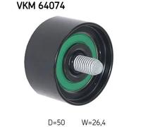 SKF VKM 64074 Deflection / Guide Pulley, v-ribbed belt