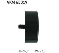 V-belt pulley VKM 65019 SKF for KIA HYUNDAI