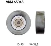 SKF VKM 65045 Deflection / Guide Pulley, v-ribbed belt