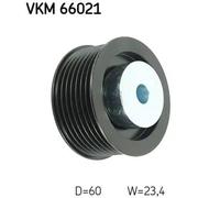 SKF VKM 66021 Deflection / Guide Pulley, v-ribbed belt