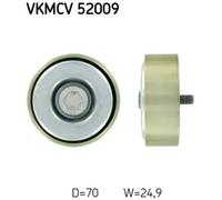 SKF VKMCV 52009 Deflection / guide pulley, V-ribbed belt