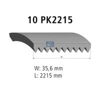 DT Spare Parts 1.21865 V-Ribbed Belt for SCANIA,VOLVO