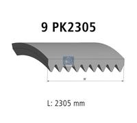Fits DT SPARE PARTS 4.81704 V-ribbed Belt 4.81704 Multi-V-belt (9PK23 ⭐UK Stock⭐