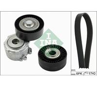 Fits INA 529 0018 10 V-ribbed Belt Set 529 0018 10 V-belts set (with rollers) f