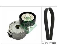 INA 529 0357 10 V-Ribbed Belt Set