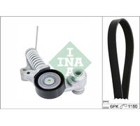 Multi-ribbed V-belt kit 529 0485 10 INA for VOLVO V60 I V70 III XC60 I SUV XC40