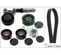 V-belt set Schaeffler INA 529 0520 20 for AUDI PORSCHE VW