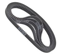 V-Belt T2.5 Timing Belt Rubber Lp 220 225 230 232.5 237.5 240 245 250 260 Width 3 4 5 6 8 9 10 12 15 20mm 5PIECE Transmission Belt(220-(88 Teeth),4mm)