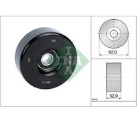 Aux Belt Tensioner fits MERCEDES E36 AMG 3.6 94 to 98 Drive V-Ribbed INA Quality