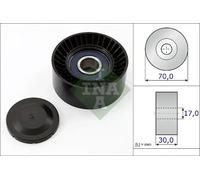V-belt tensioner pulley 531 0873 10 INA for PORSCHE BOXSTER Spyder CAYENNE 911