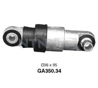 TENSIONER PULLEY VRIBBED BELT GA350.34 FOR BMW Z3/Roadster/E36 M52B20 2.0L 6cyl