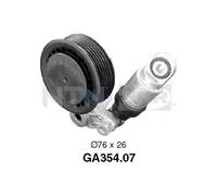 V-belt tensioner pulley GA354.07 SNR for VW TRANSPORTER / CARAVELLE Mk IV Bus