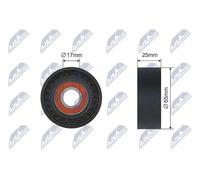V-belt tensioner pulley RNK-PL-023 NTY for CHEVROLET AVEO Saloon AVEO Hatchback