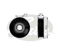 GATES T38030 Tensioner pulley