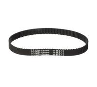 V-Belt Transmission Belt 1Pcs 3*M 384 12 Replacement Electric Scooter Transmission Belt Timing Belts HTD For 3m-384-12 5M-535-15 Black Drive Stripe Rubber Drive Belt Transfer Belt(384mm)