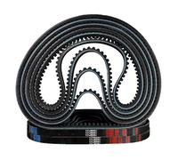 V-Belt Transmission Belt BX/17X Type 17X914~1245mm Hard Wire Rubber Drive Inner Ring Long Industrial Drive Agricultural Machinery Toothed V Belt Drive Belt Transfer Belt(17X1100 mm Li)