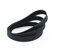 V-Belt Transmission Belt GT2 15mm Width Timing Belt Perimeter 320mm-440mm Rubber Closed Loop 2GT Synchronous Toothed Belt For 3D Printer Part Drive Belt Transfer Belt(350mm,1PC_15MM)