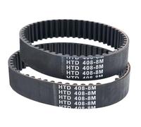 V-Belt Transmission CNC HTD 8M Rubber Timing Belt Perimeter 1008 1016 1024mm HTD8M Drive Machine Width 10 15 20 25 30 35 40 45 50mm Transmission Belt(1016mm-8M,5QTY_35MM)