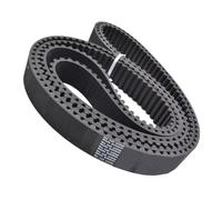 V-Belt Width 15 20 25 30 35 40 45 50mm Lp 1568 1576 1584 1592 1600 1608 1616 HTD 8M Timing Belt Rubber Transmission Belt(1608(201 Teeth),2QTY_20MM)