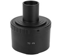 V BESTLIFE 23.2mm Microscope Adapter Ring, T2-FX Metal Adapter Ring for 23.2mm T Mount Microscope to for Fuji FX Mount Camera
