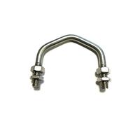 V-Bolt/Aerial Bolt M6 x 45 mm Thread, 58 mm Inside Diam, 94 mm Inside Height T316 Stainless Steel Pack Size : 1