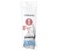 Brabantia - PerfectFit Waste Bag V 3L 20 Pcs - White