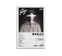 V BY N 21 SAVAGE I Am I Was Album Cover Moive Poster Vintage Art Cover Room Decor Aesthetic Bedroom Decor Canvas Posters For Bedroom 12x18inch(30x45cm) Unframe-style