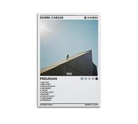 V BY N Daniel Caesar Freudian Album Moive Poster Vintage Art Cover Room Decor Aesthetic Bedroom Decor Canvas Posters For Bedroom 08x12inch(20x30cm) Unframe-style