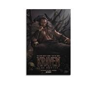V BY N Kraven The Hunter Poster Vintage Art Cover Room Decor Aesthetic Bedroom Decor Canvas Posters For Bedroom 20x30inch(50x75cm) Unframe-style