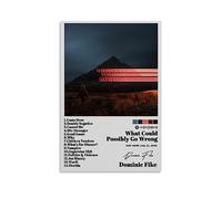 V BY N What Could Possibly Go Wrong Album Cover Poster Vintage Art Cover Room Decor Aesthetic Bedroom Decor Canvas Posters For Bedroom 12x18inch(30x45cm) Unframe-style