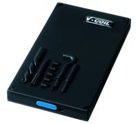 V-COIL Thread Repair Kit | Thread Repair Set | V-Coil Kit | for Repairing Damaged or Worn Threads | with Plastic Case