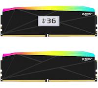 V-Color Manta XFinity+ aRGB 32GB (2x16GB) DDR5 C40 8000MHz Dual Channel Kit - Black