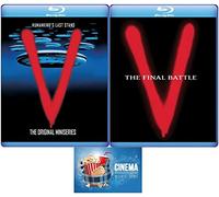 V: Complete Original 1983 TV Miniseries + The Final Battle Blu Ray Collection Includes Glossy Print Cinema Art Card