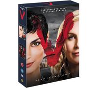 V COMPLETE SERIES 1-2 COLLECTION SEASON One & Two DVD Morena Bacca New UK R2