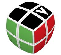 V-CUBE 2 x 2 White Pillow | Professional, Fast, and Smooth | Speed Cube | Puzzle | Fidget Toy