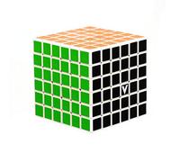V-CUBE 6 x 6 White Flat | Professional, Fast, and Smooth | Speed Cube | Puzzle | Fidget Toy
