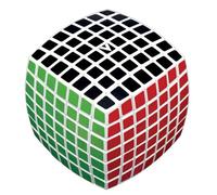 V-CUBE 7 x 7 White Pillow | Professional, Fast, and Smooth | Speed Cube | Puzzle | Fidget Toy