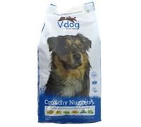 Vegeco V-dog Vegetarian Crunchy Nuggets Dog Food - 15kg