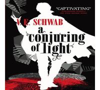 V. E Schwab A Conjuring of Light Paperback Book in White V. E Schwab White