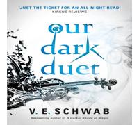 V. E. Schwab Our Dark Duet Paperback Book V. E. Schwab Multicolor