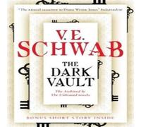 V. E. Schwab The Dark Vault Paperback Book in White V. E. Schwab White
