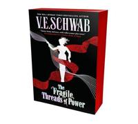 V.E. Schwab The Fragile Threads of Power Paperback Book in White V.E. Schwab White