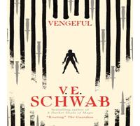 V. E. Schwab Vengeful Paperback Book in White V. E. Schwab White