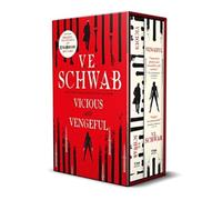 V.E. Schwab Vicious/Vengeful slipcase Book Book in White V.E. Schwab White