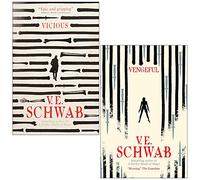 V. E Schwab Villains Series 2 Books Collection Set (Vicious, Vengeful)