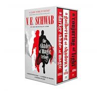 V.E. Schwarb The Shades of Magic trilogy slipcase Multiple-component retail in White V.E. Schwarb White