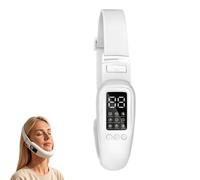 V-Face Shaping Massager Electric,EMS Double Chin Reducer,Microcurrent Face Lift Device,Red Blue Light Therapy LED SkinTightening Machine,Jawline Exerciser with 8 snd 15 Gear